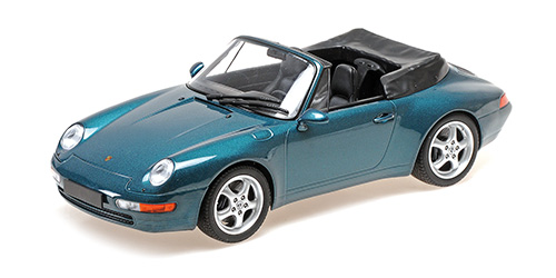 PORSCHE 911 (993) CABRIOLET - 1994 - GREEN METALLIC