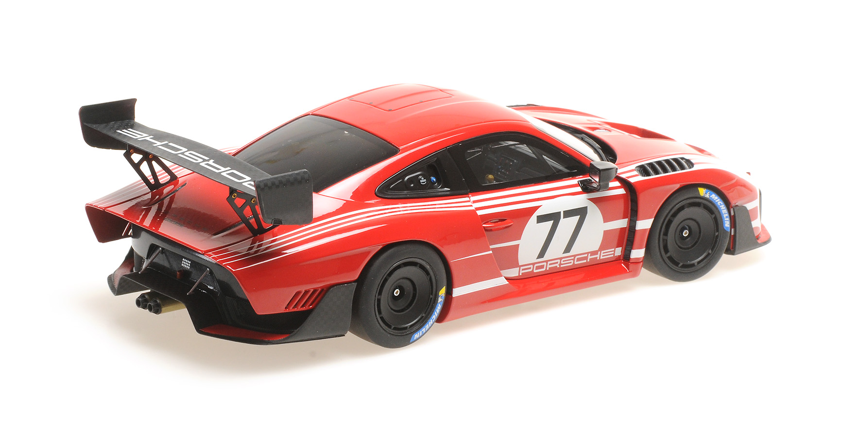 PORSCHE 935/19 - RED WITH WHITE STIPES - 2019