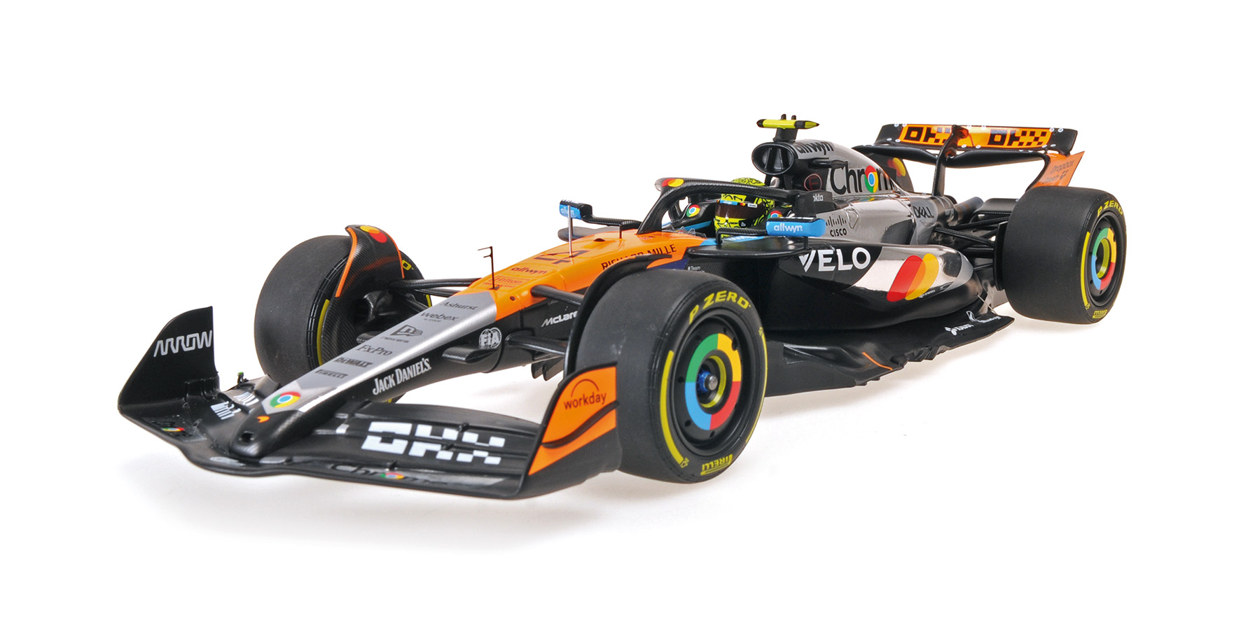 MCLAREN FORMULA 1 TEAM MCL39 - LANDO NORRIS - WINNER BRITISH GP 2025