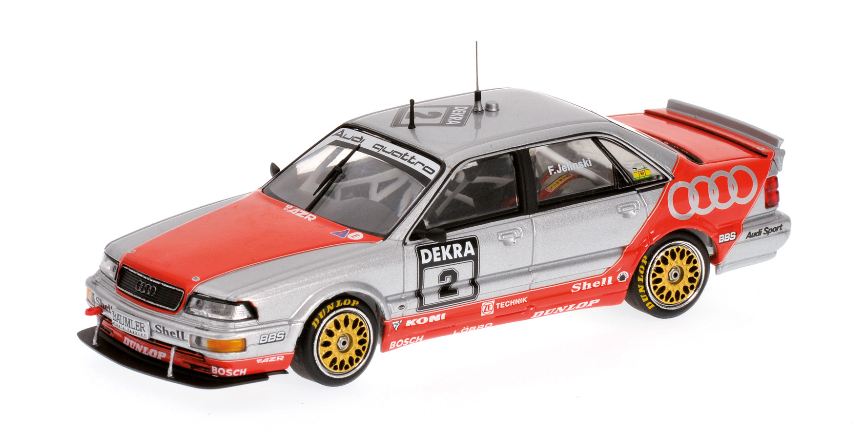 AUDI V8 QUATTRO - TEAM AZR - FRANK JELINSKI - DTM 1992