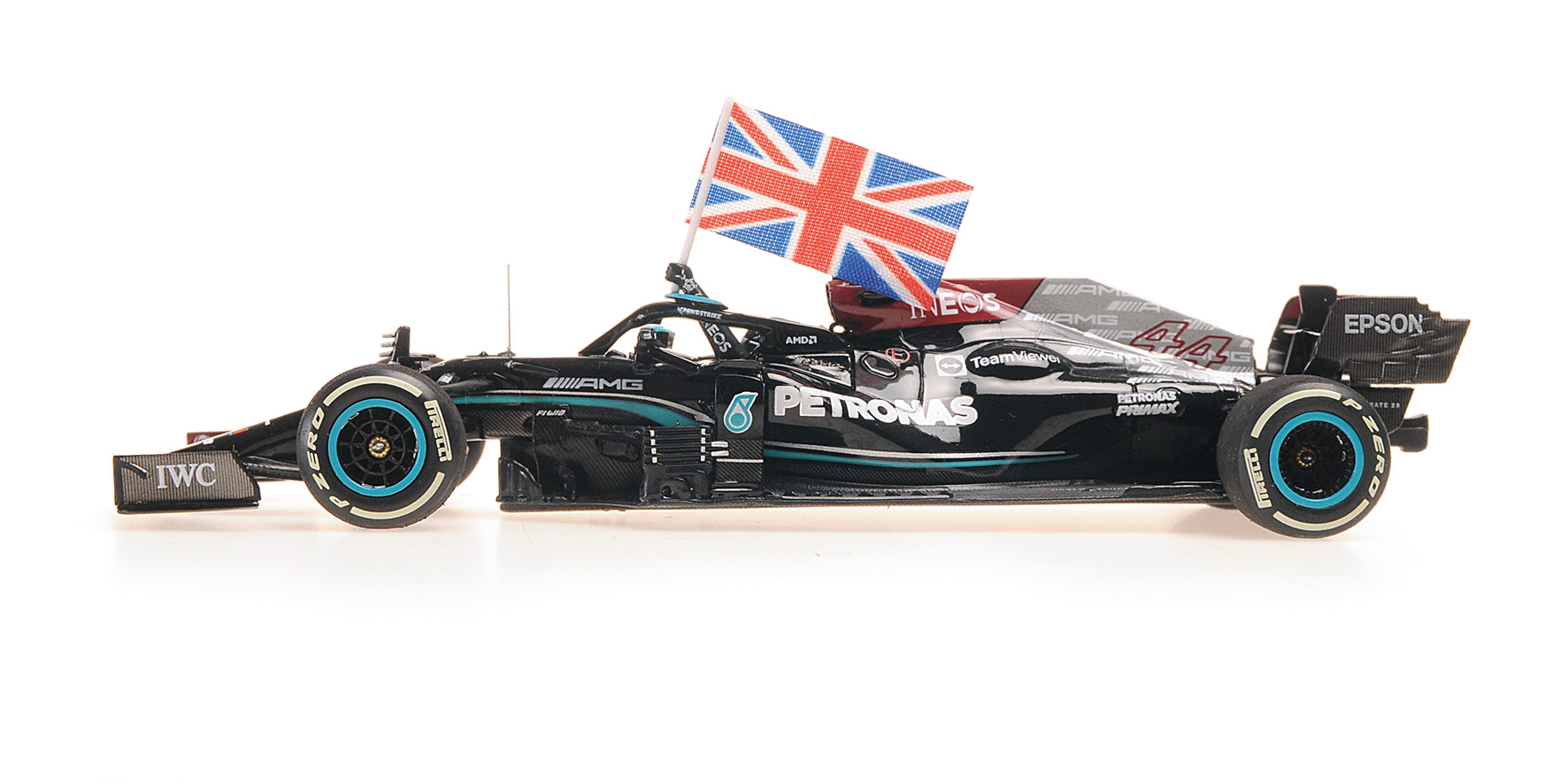 MERCEDES-AMG PETRONAS FORMULA ONE TEAM W12 E PERFORMANCE - HAMILTON - WINNER BRITISH GP 2021