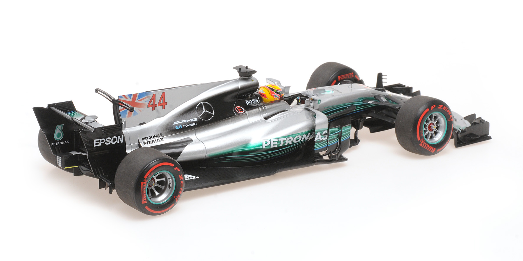 MERCEDES AMG PETRONAS FORMULA ONE TEAM F1 W08 EQ POWER+ - LEWIS HAMILTON - WORLD CHAMPION 2017