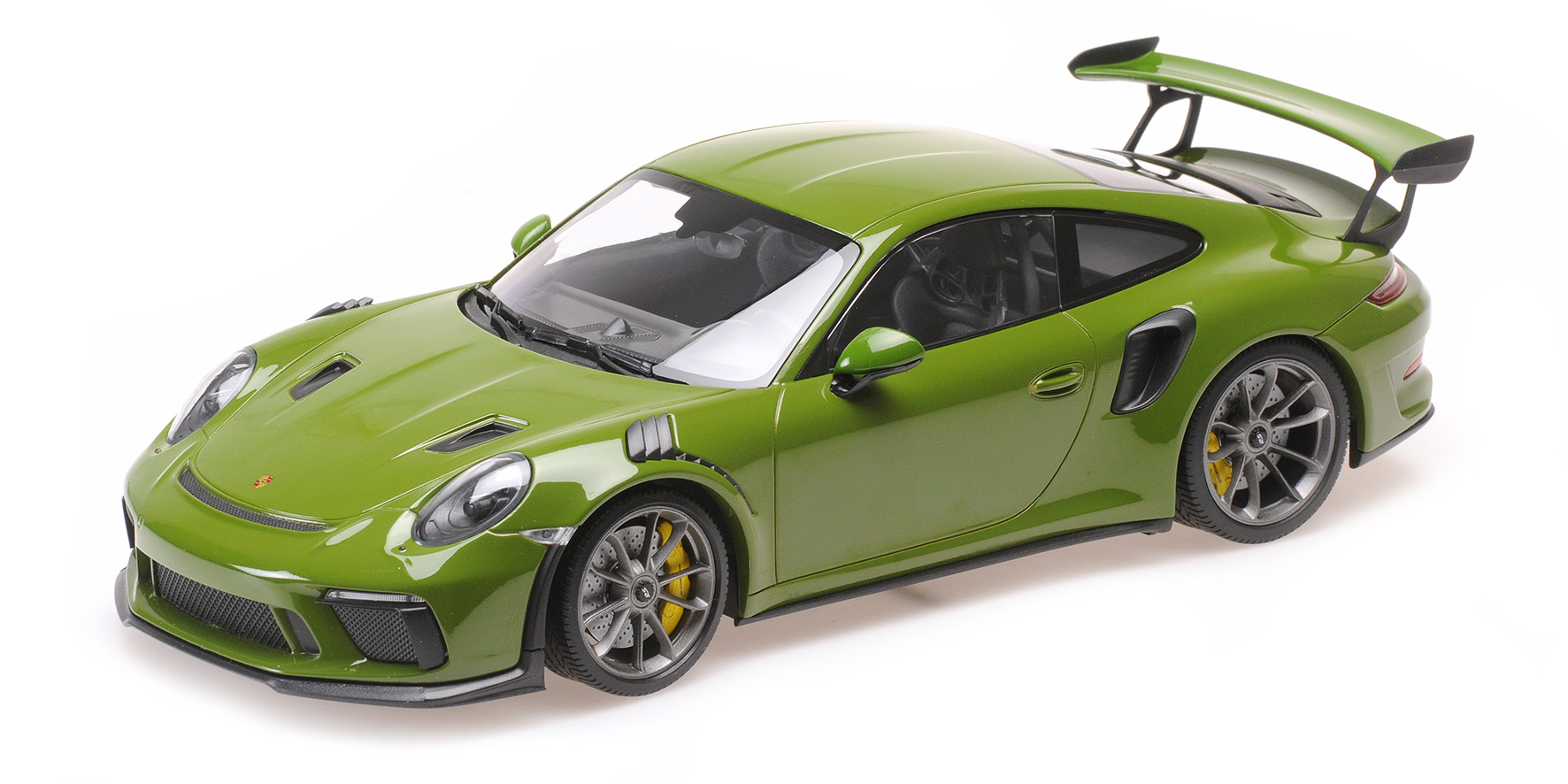 PORSCHE 911 GT3RS (991.2) - 2019 - GREEN W/ SILVER WHEELS