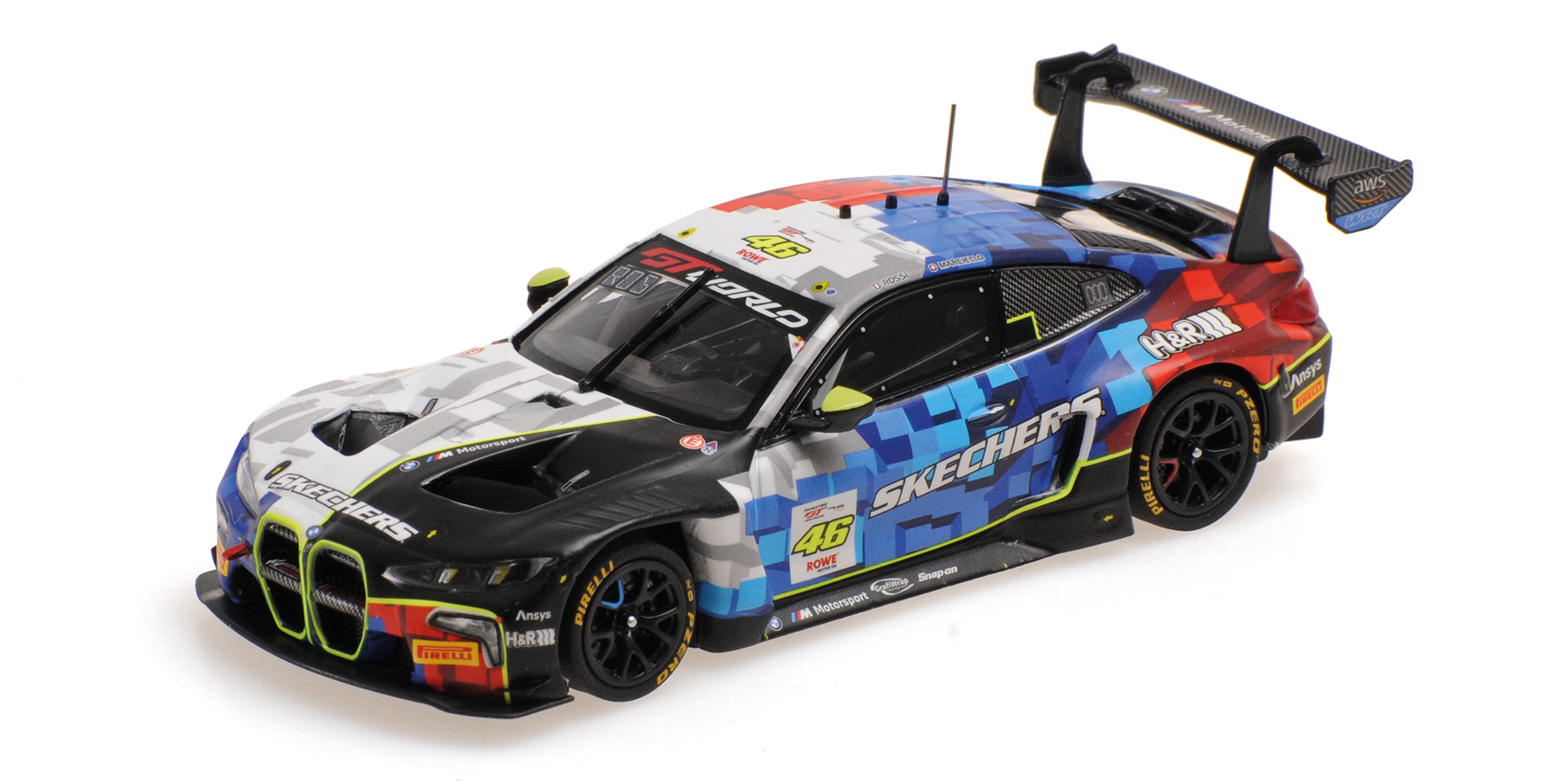 BMW M4 GT3 EVO – TEAM WRT - VALENTINO ROSSI - RAFFAELE MARCIELLO – WINNER RACE1 GTWC MISANO 2025