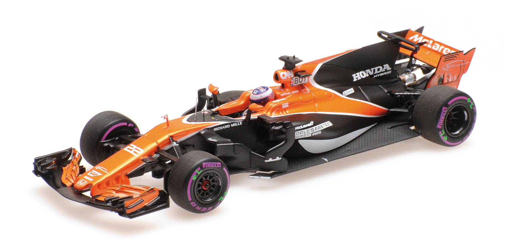 MCLAREN HONDA MCL32 - JENSON BUTTON - MONACO GP 2017