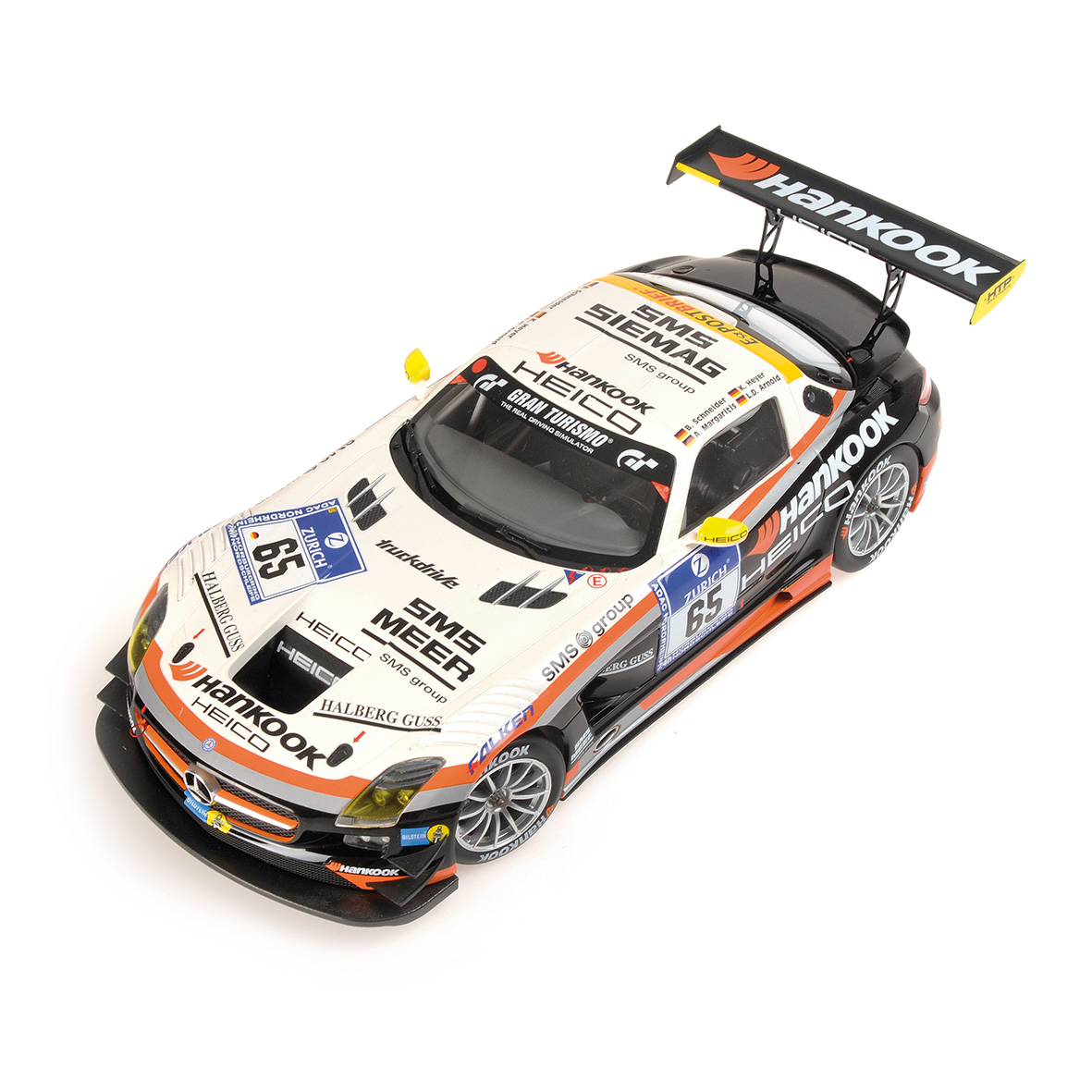 MERCEDES-BENZ SLS AMG GT3 - HEYER/SCHNEIDER/ARNOLD/MARGARITIS - 24H NÜRBURGRING 2012