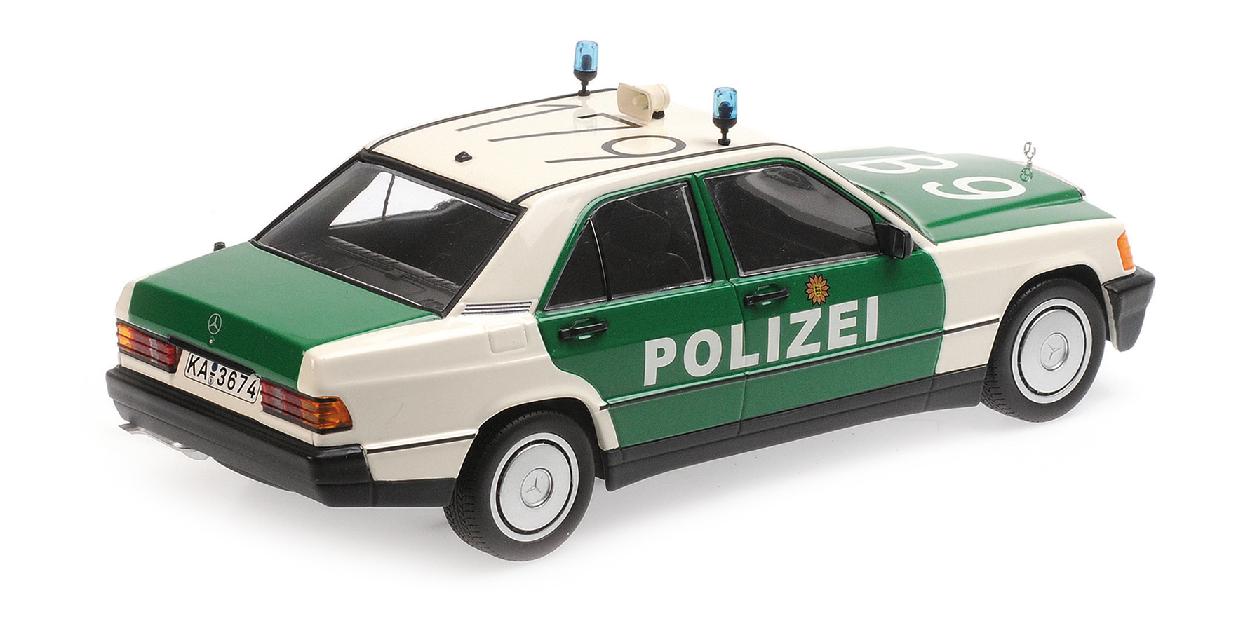 MERCEDES-BENZ 190E (W201) - 1982 - 'POLIZEI GERMANY'