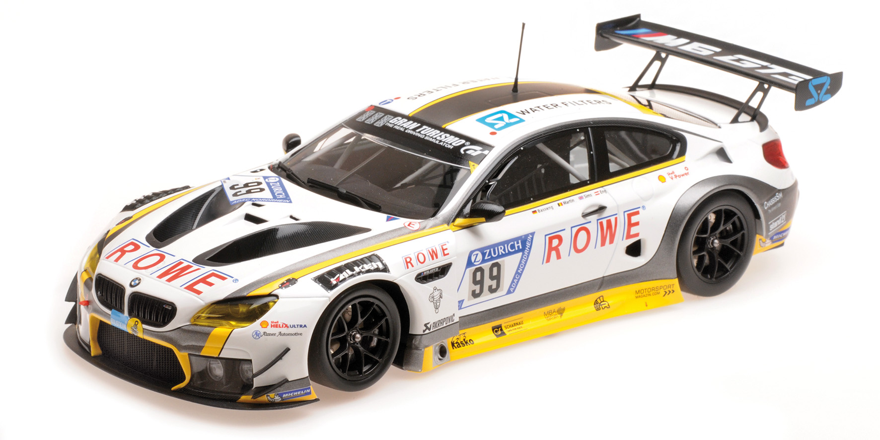 BMW M6 GT3 - ROWE RACING - ENG/MARTIN/BASSENG - 10TH PLACE 24H NÜRBURGRING 2017
