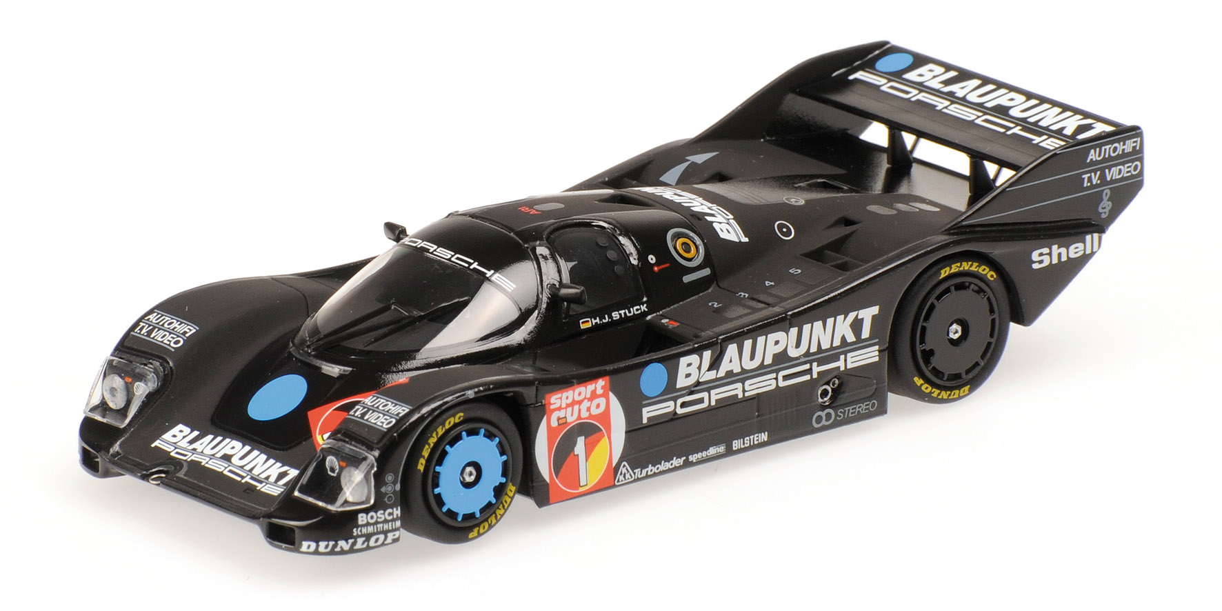 PORSCHE 962C - 'BLAUPUNKT' - HANS-JOACHIM STUCK - WINNER SUPERCUP NÜRBURGRING SUPERSPRINT 1986