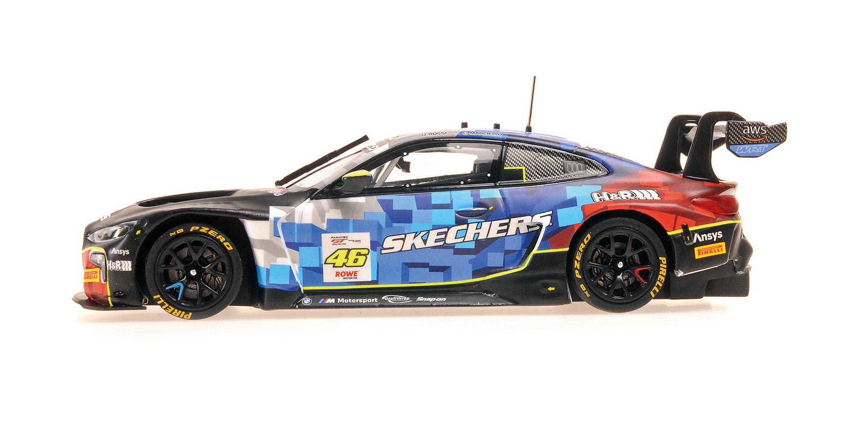 BMW M4 GT3 EVO – TEAM WRT - VALENTINO ROSSI - RAFFAELE MARCIELLO – WINNER RACE1 GTWC MISANO 2025