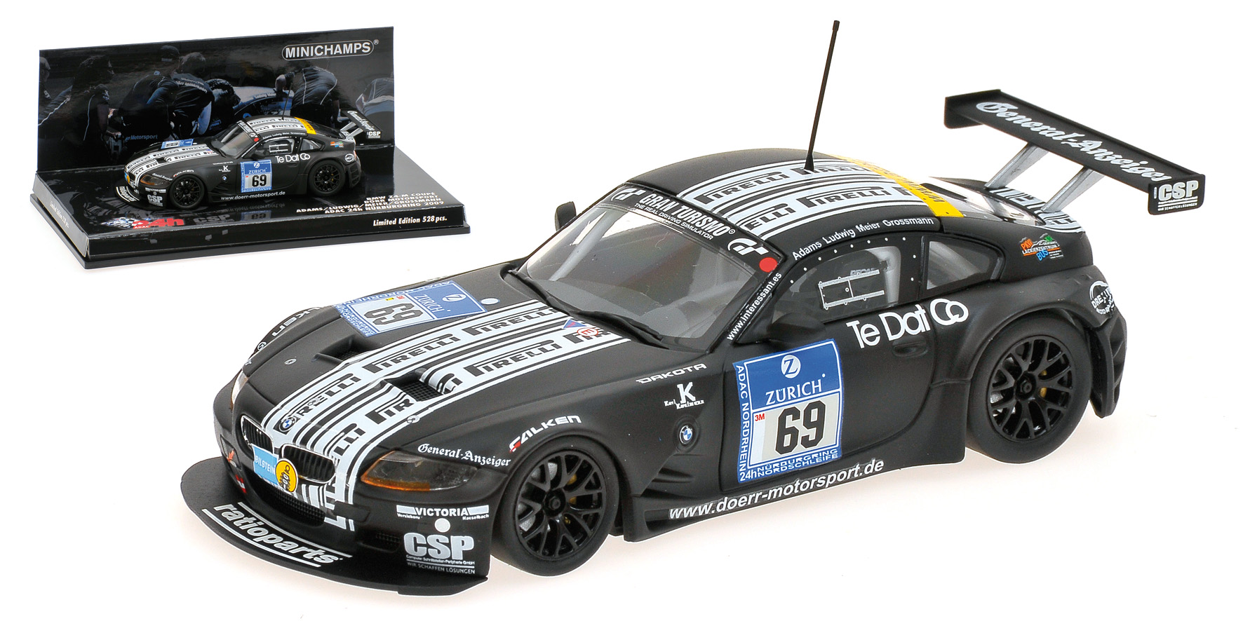 BMW Z4 M COUPE - DÖRR MOTORSPORT - GROSSMANN/MEIER/LUDWIG/ADAMS - 24H NÜRBURGRING 2009