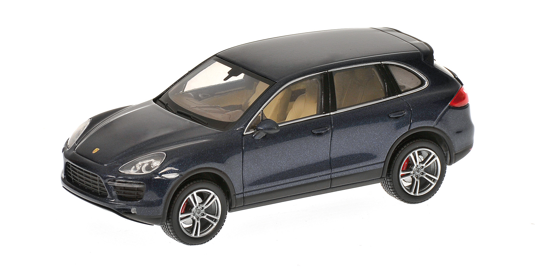 PORSCHE CAYENNE TURBO - 2010 - BLUE METALLIC
