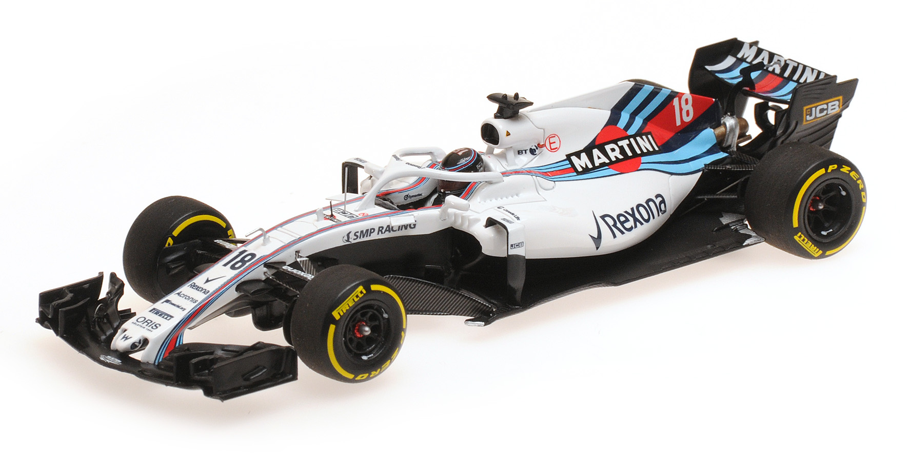 WILLIAMS MARTINI RACING MERCEDES - LANCE STROLL - SHOWCAR 2018