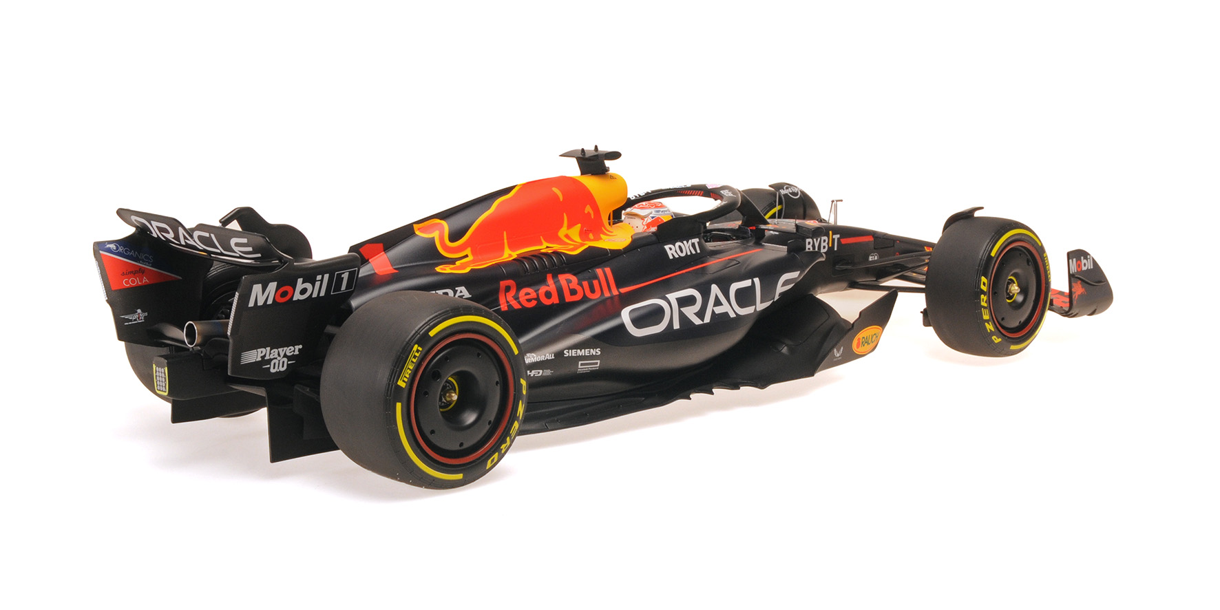RED BULL RACING HONDA  RB19 - M. VERSTAPPEN - 2ND PLACE QATAR SPRINT RACE - WC 2023