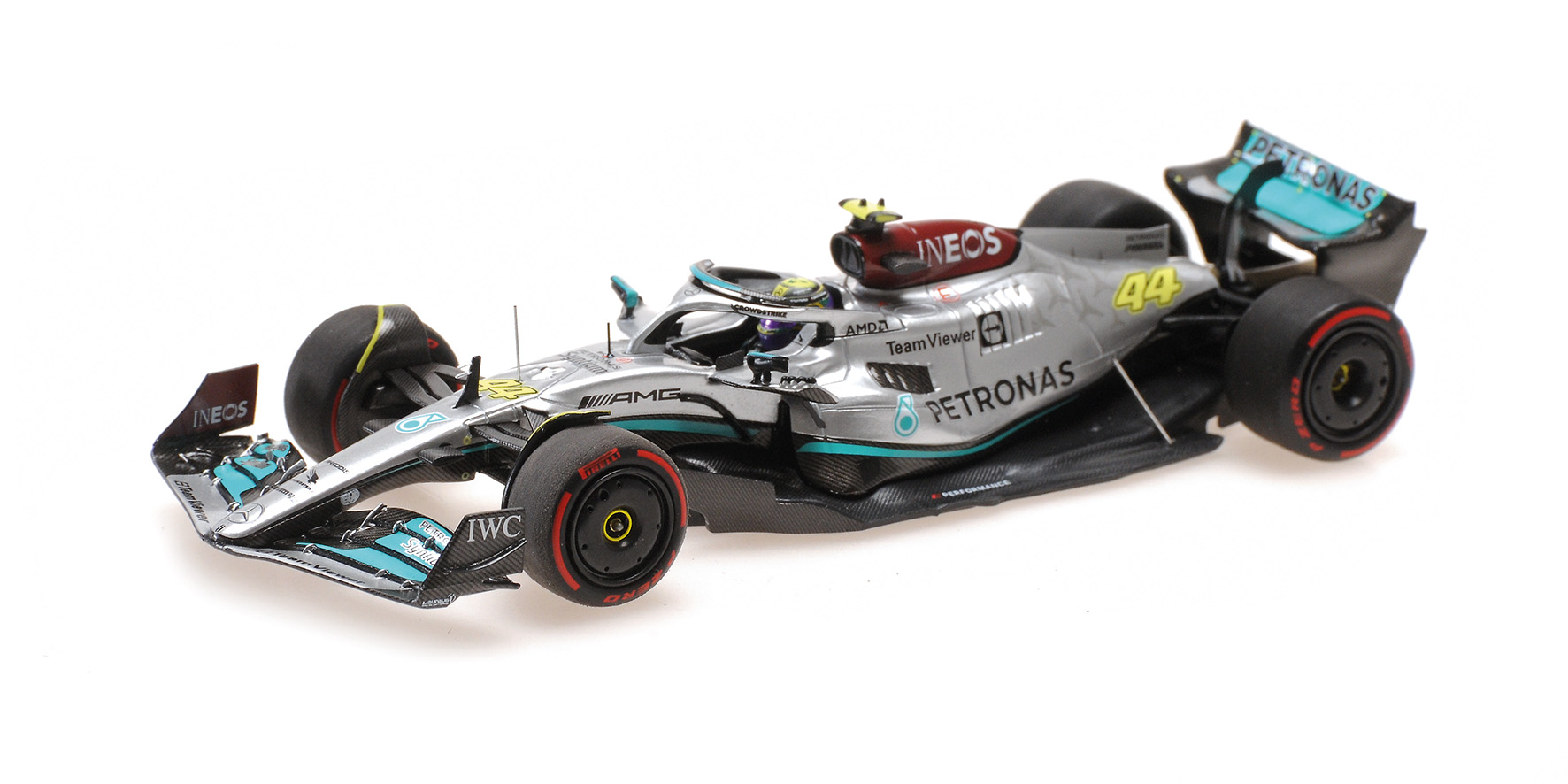 MERCEDES-AMG PETRONAS FORMULA ONE TEAM F1 W13 E PERFORMANCE - L. HAMILTON - 2ND BRAZILIAN GP  2022