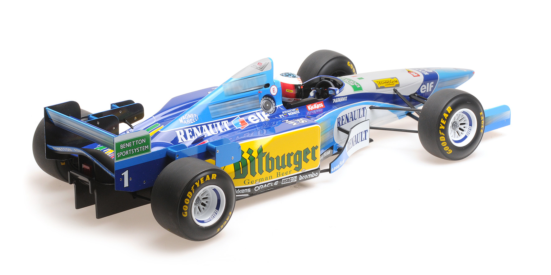 BENETTON RENAULT B195 - MICHAEL SCHUMACHER - WORLD CHAMPION 1995