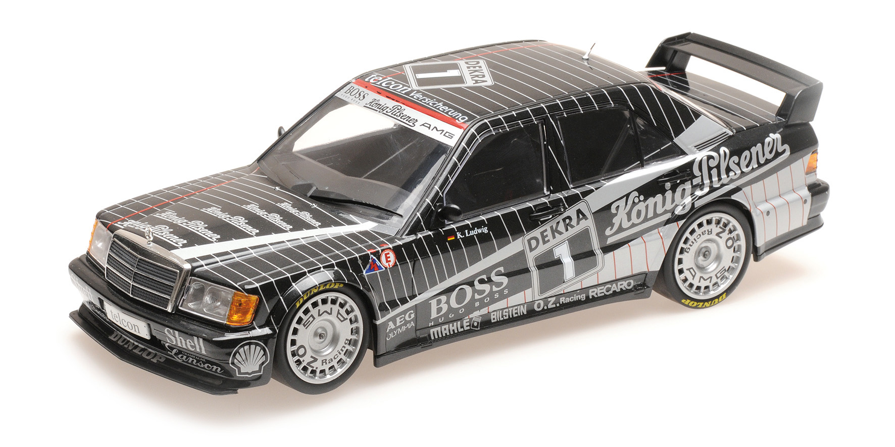 MERCEDES-BENZ 190E 2.5-16 EVO 1 - TEAM AMG - KLAUS LUDWIG - DTM 1989
