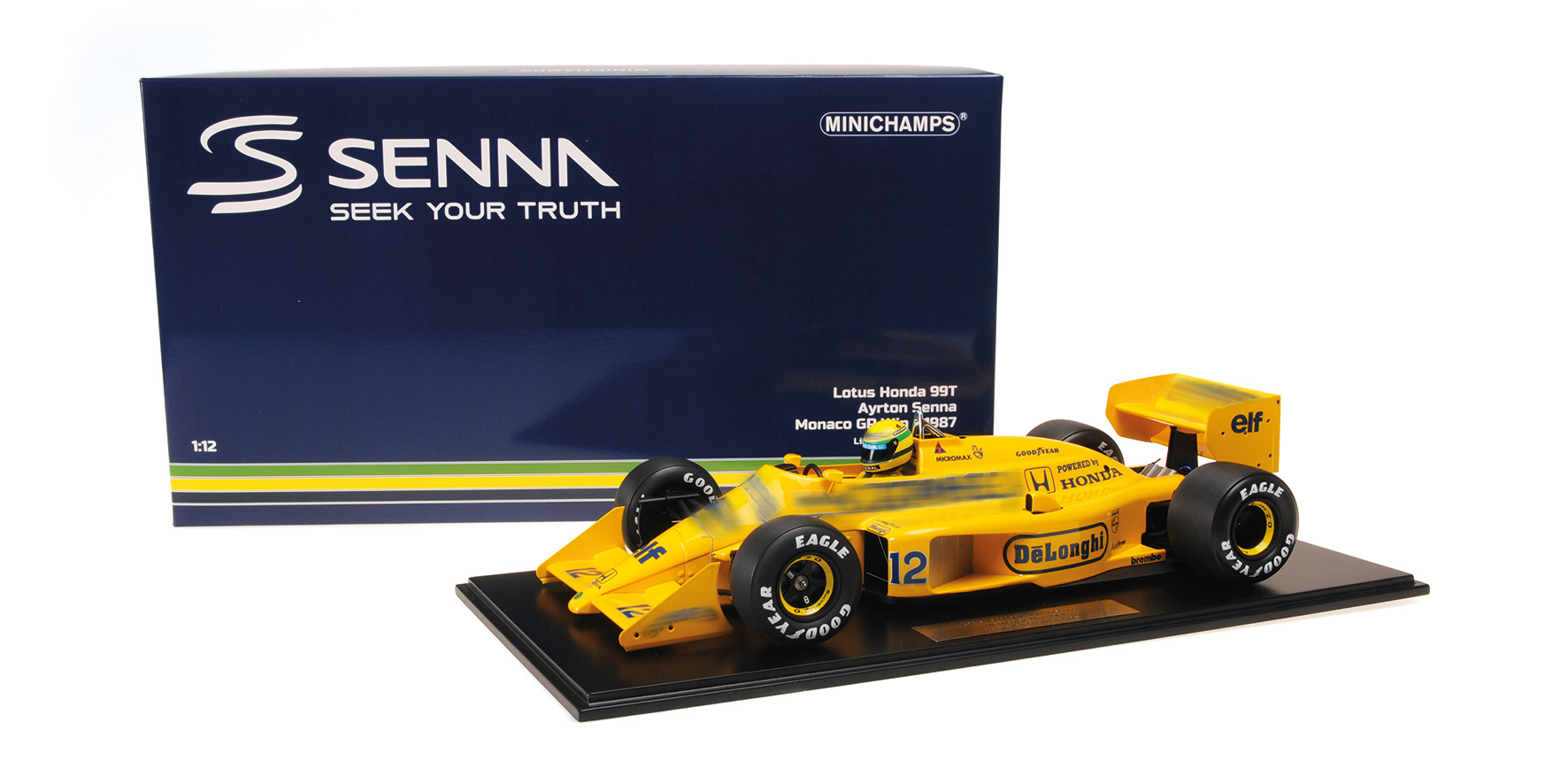 LOTUS HONDA 99T - AYRTON SENNA - 1987
