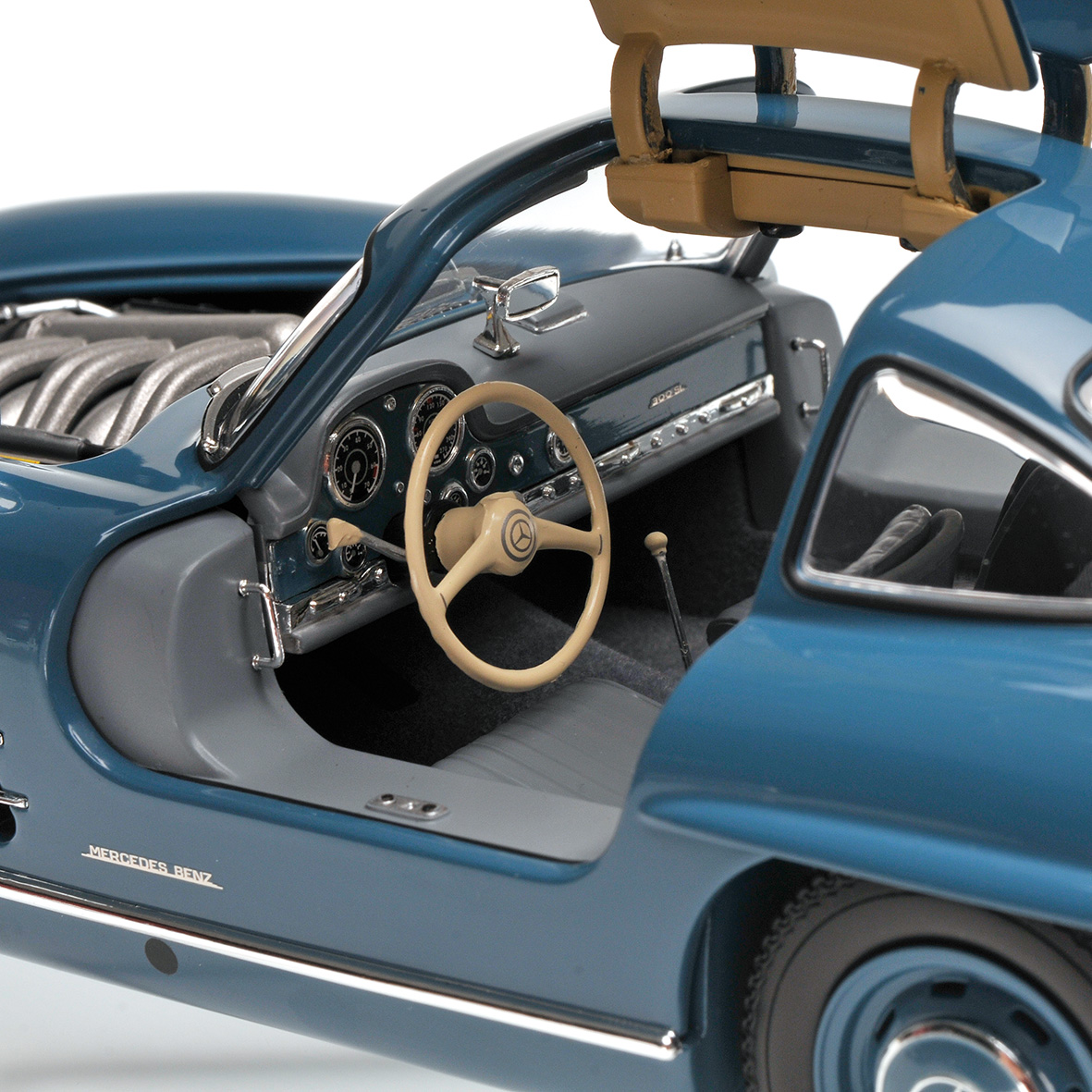 MERCEDES-BENZ 300 SL (W198 I) - 1954 - LIGHT BLUE