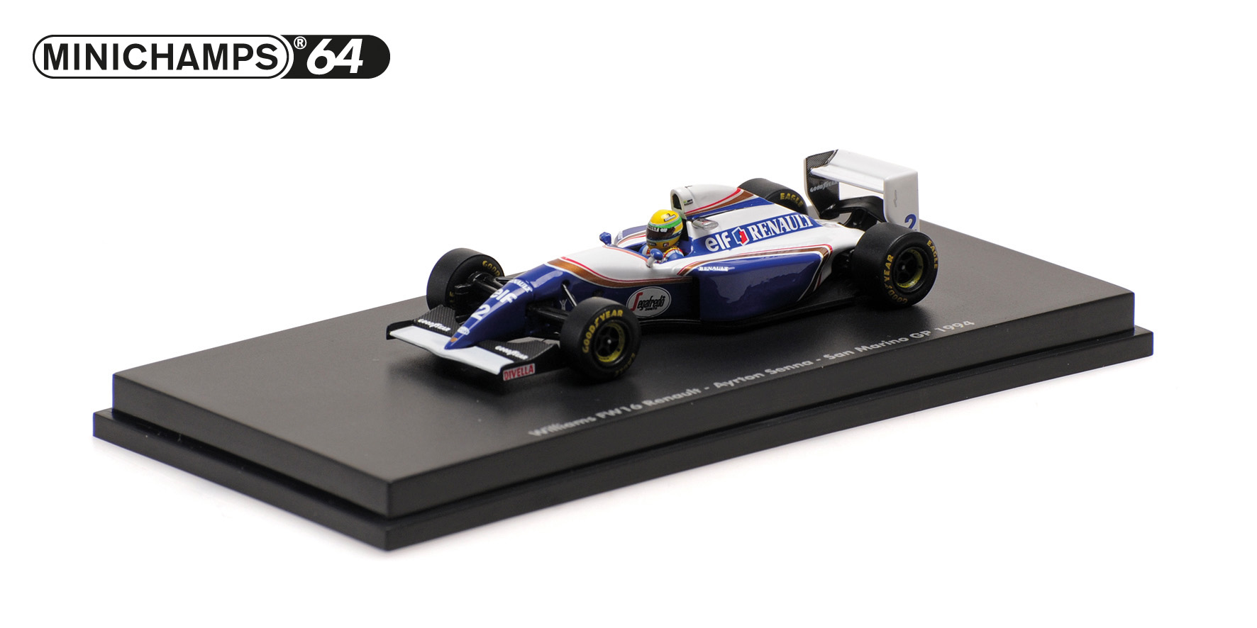 WILLIAMS RENAULT FW16 - AYRTON SENNA - SAN MARINO GP 1994