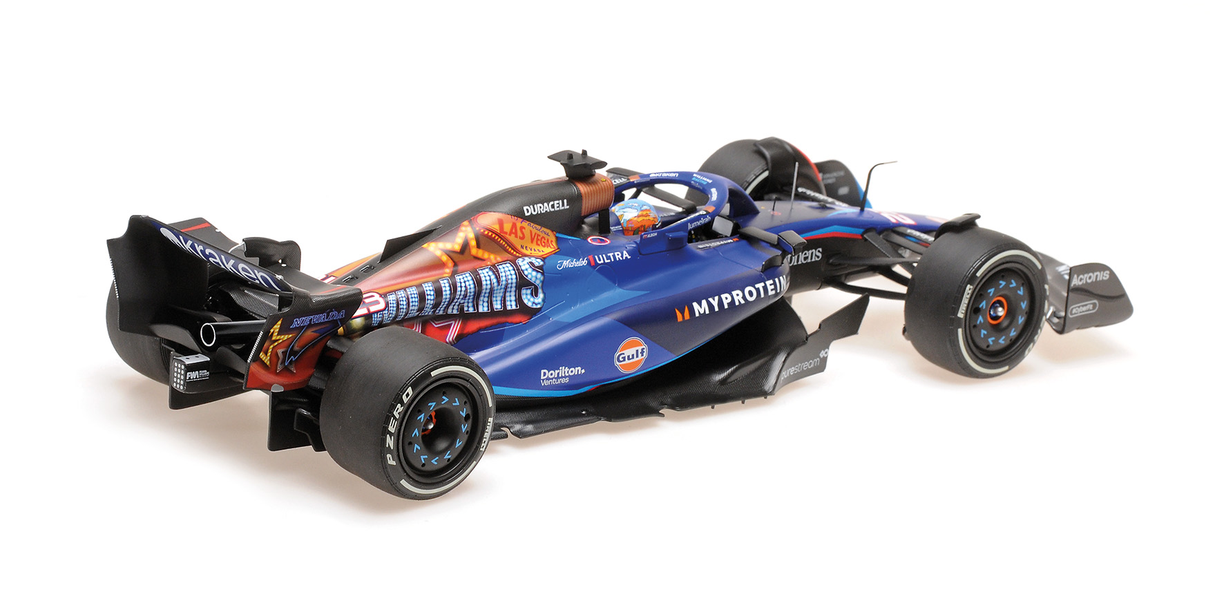 WILLIAMS RACING FW45 - ALEX ALBON - LAS VEGAS GP - 2023