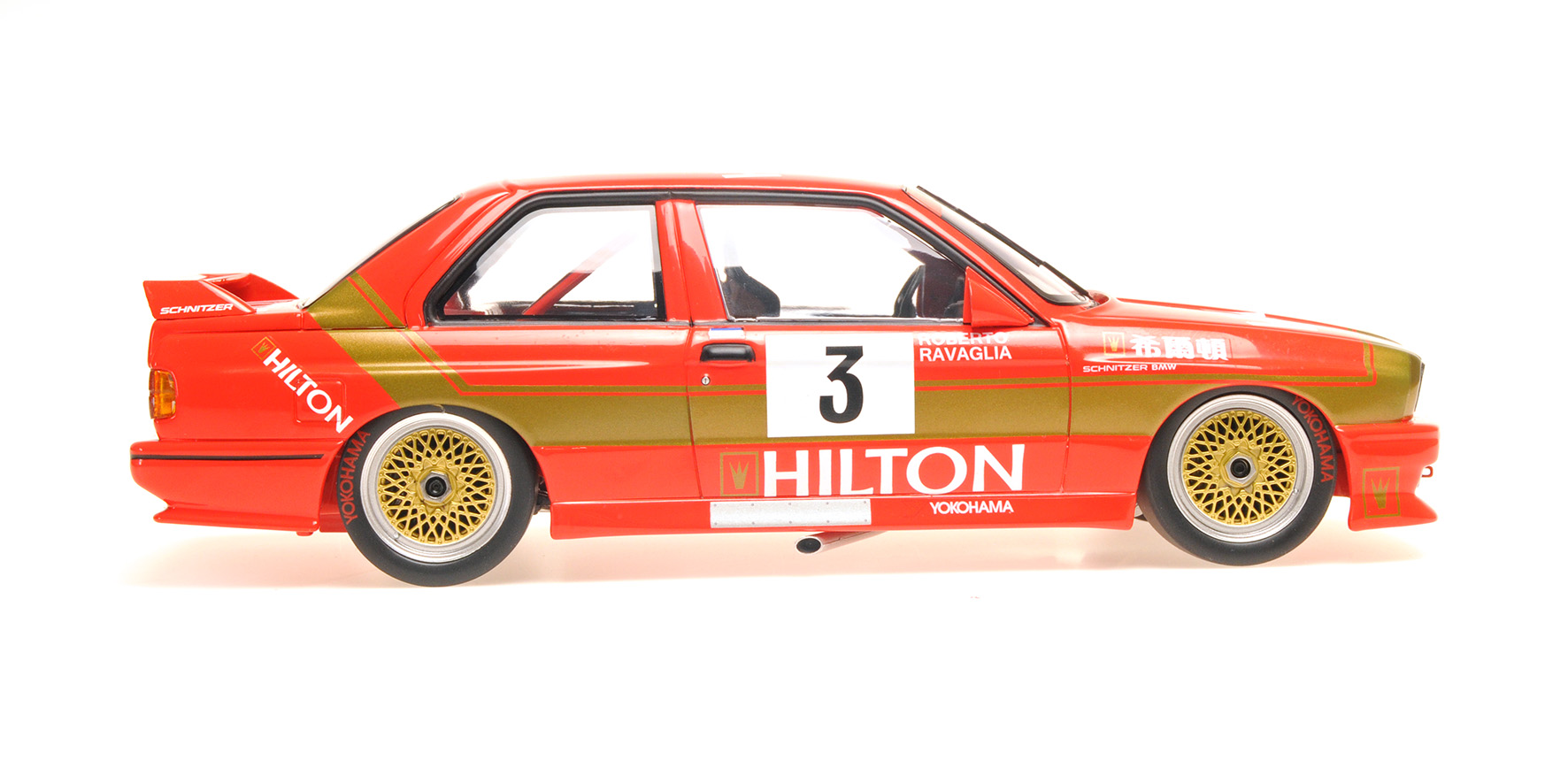 BMW M3 - SCHNITZER-BMW - ROBERTO RAVAGLIA - WINNER MACAU GUIA RACE 1987