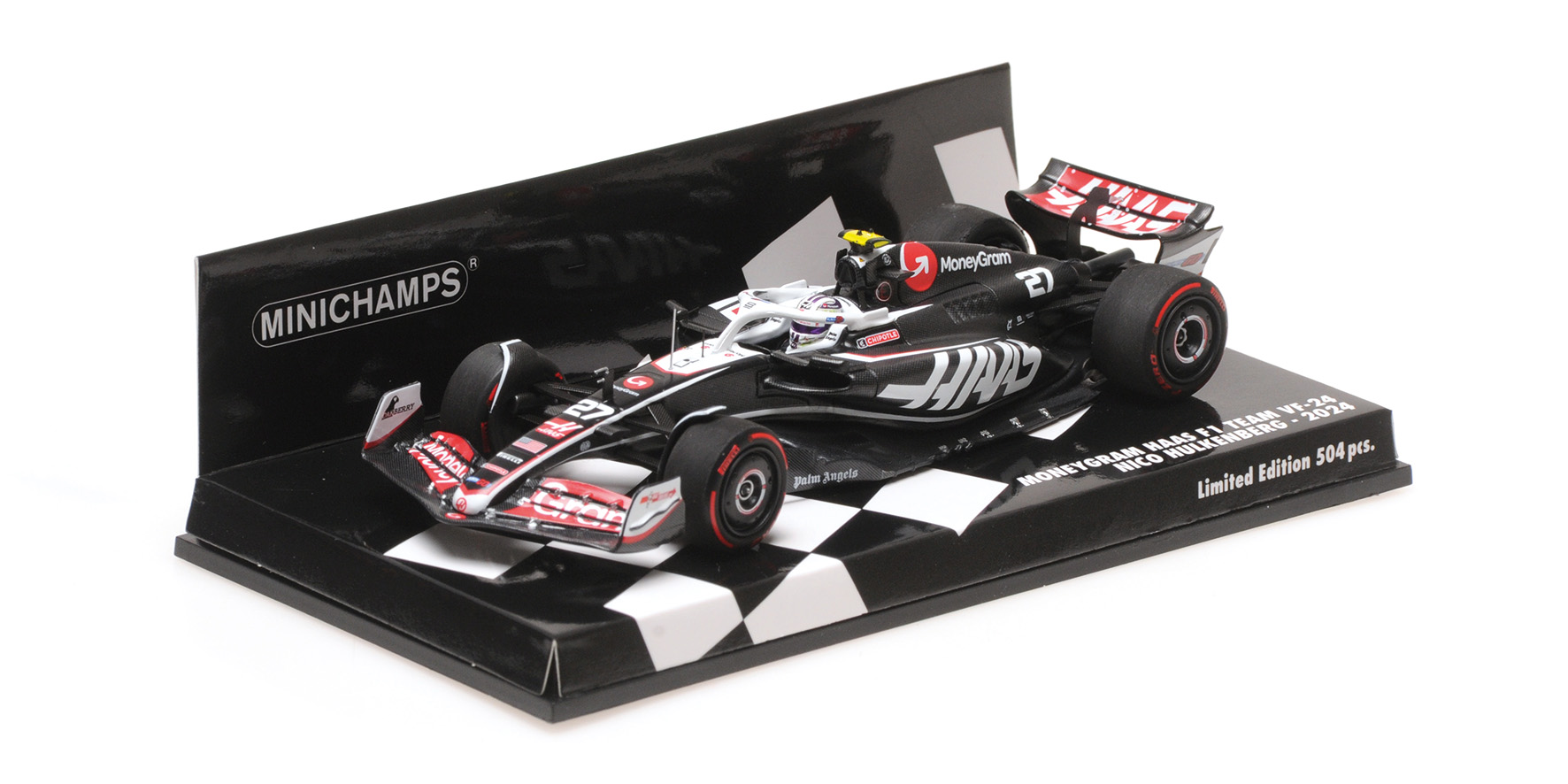 MONEYGRAM HAAS F1 TEAM VF-24 - NICO HULKENBERG - 2024