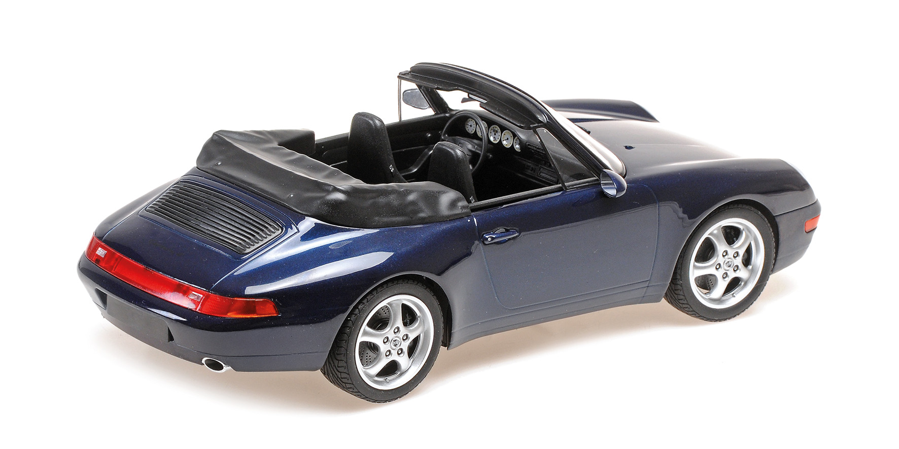 PORSCHE 911 (993) CABRIOLET - 1994 - BLUE METALLIC