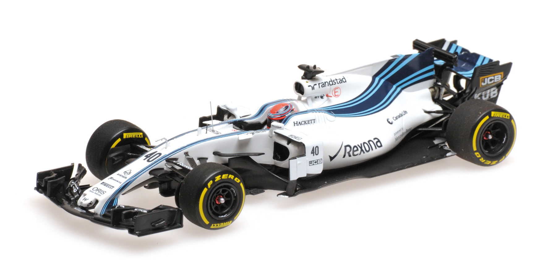 WILLIAMS MARTINI RACING MERCEDES FW40 - ROBERT KUBICA - ABU DHABI TESTING NOVEMBER 2017