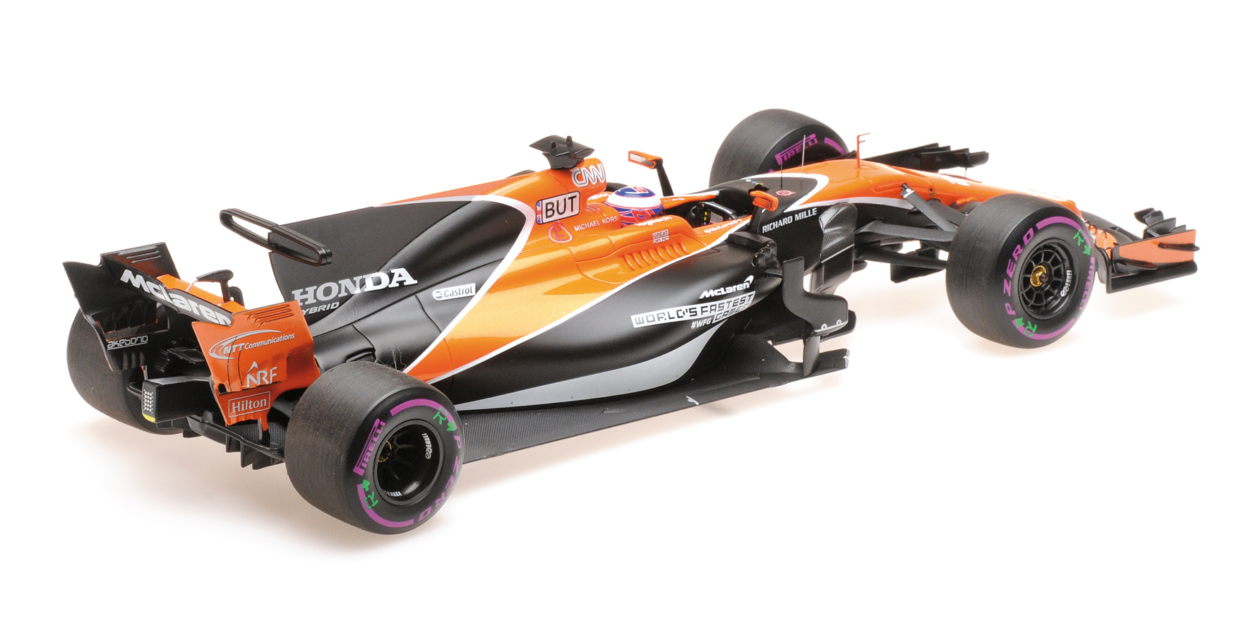 MCLAREN HONDA MCL32 - JENSON BUTTON - MONACO GP 2017