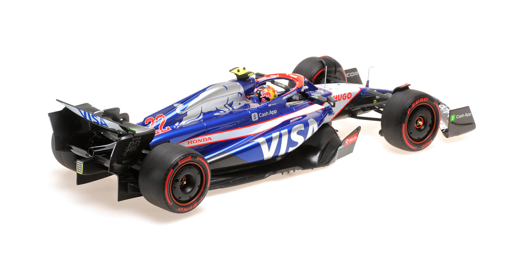 VISA CASH RB FORMULA ONE TEAM VCARB 01 - YUKI TSUNODA - 2024