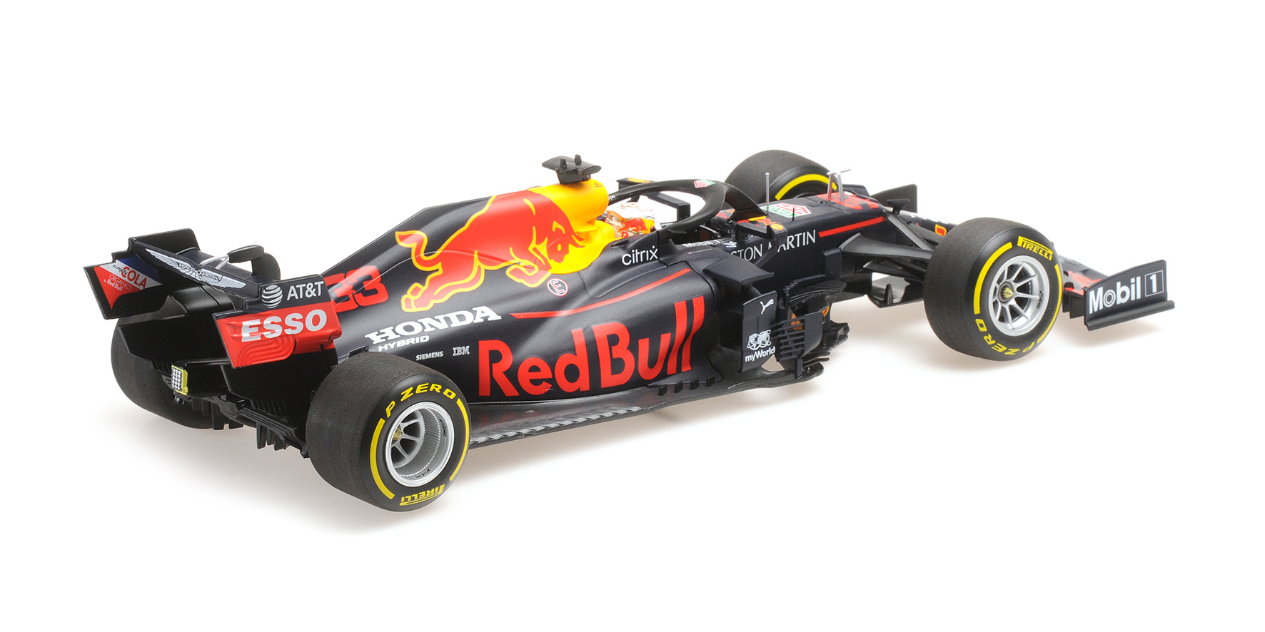 ASTON MARTIN RED BULL RACING RB16 - MAX VERSTAPPEN - WINNER ABU DHABI GP 2020