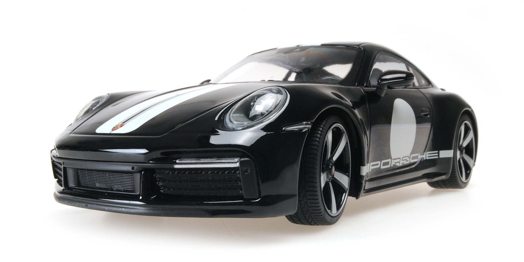 PORSCHE 911 (992) SPORT CLASSIC - 2022 - BLACK W/STRIPE