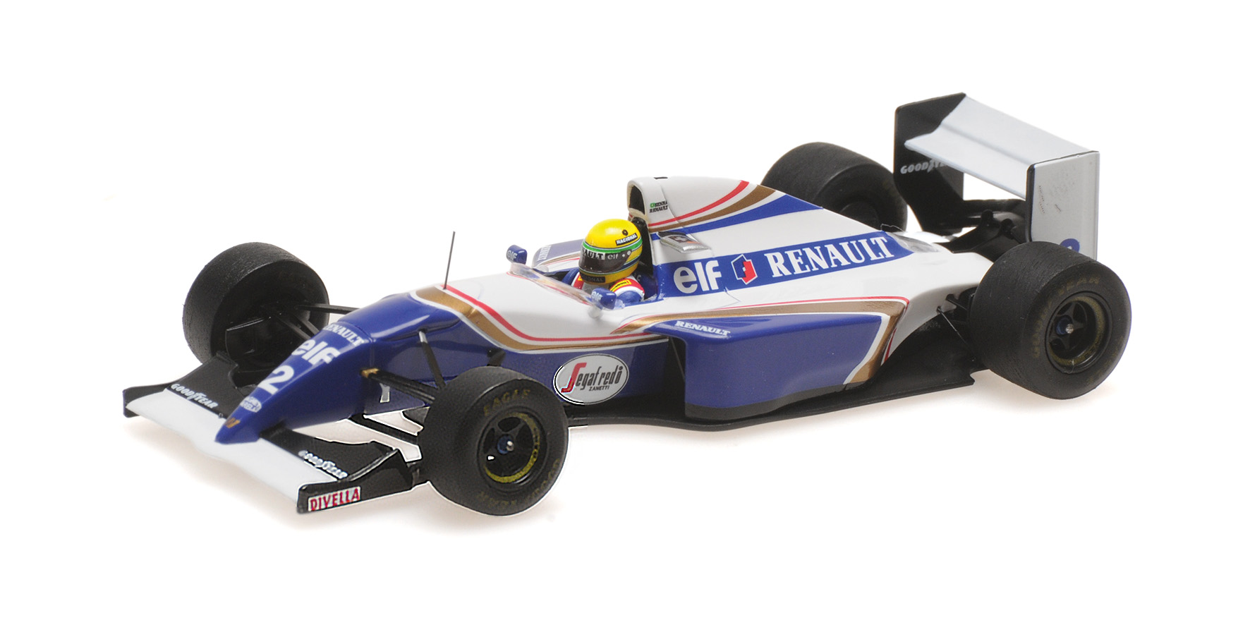 WILLIAMS RENAULT FW16 - AYRTON SENNA - SAN MARINO GP 1994 - DIRTY VERSION