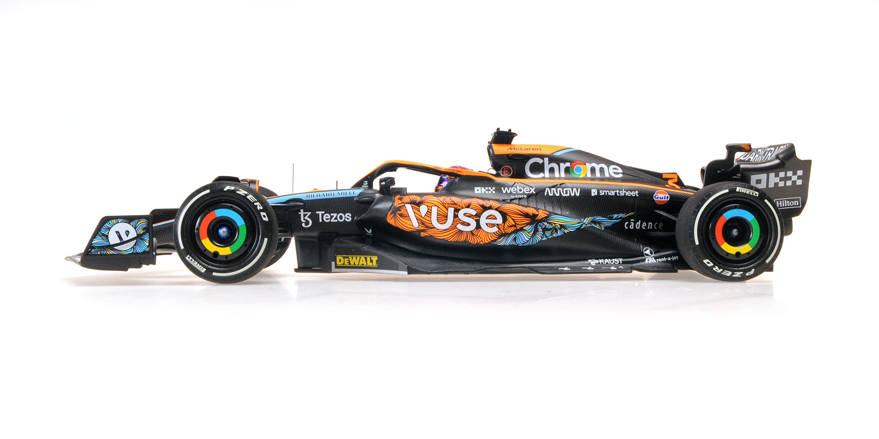MCLAREN F1 TEAM MCL36 - DANIEL RICCIARDO - ABU DHABI GP 2022