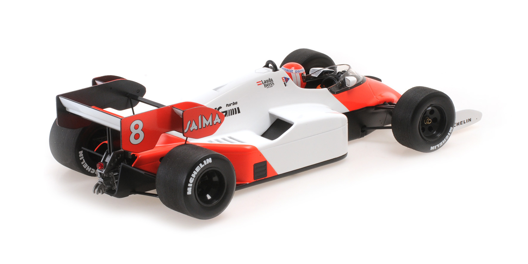 MCLAREN TAG MP4/2 N. LAUDA - WORLD CHAMPION PORTUGESE GP 1984