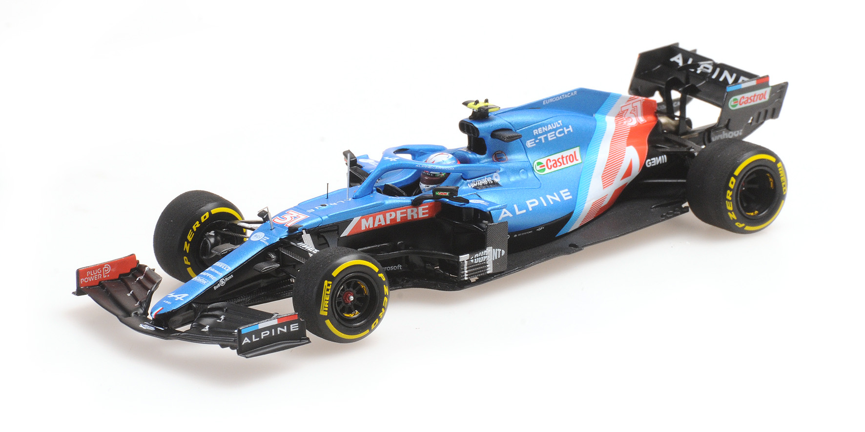 ALPINE F1 TEAM A521 - ESTEBAN OCON - BAHRAIN GP 2021