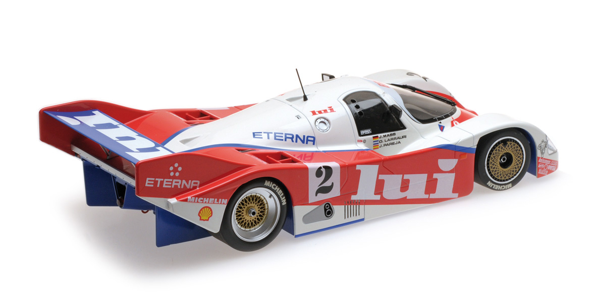 PORSCHE 962C - BRUN MOTORSPORT - MASS/LARRAURI/PAREJA - 1000 KM NÜRBRUGRING 1987