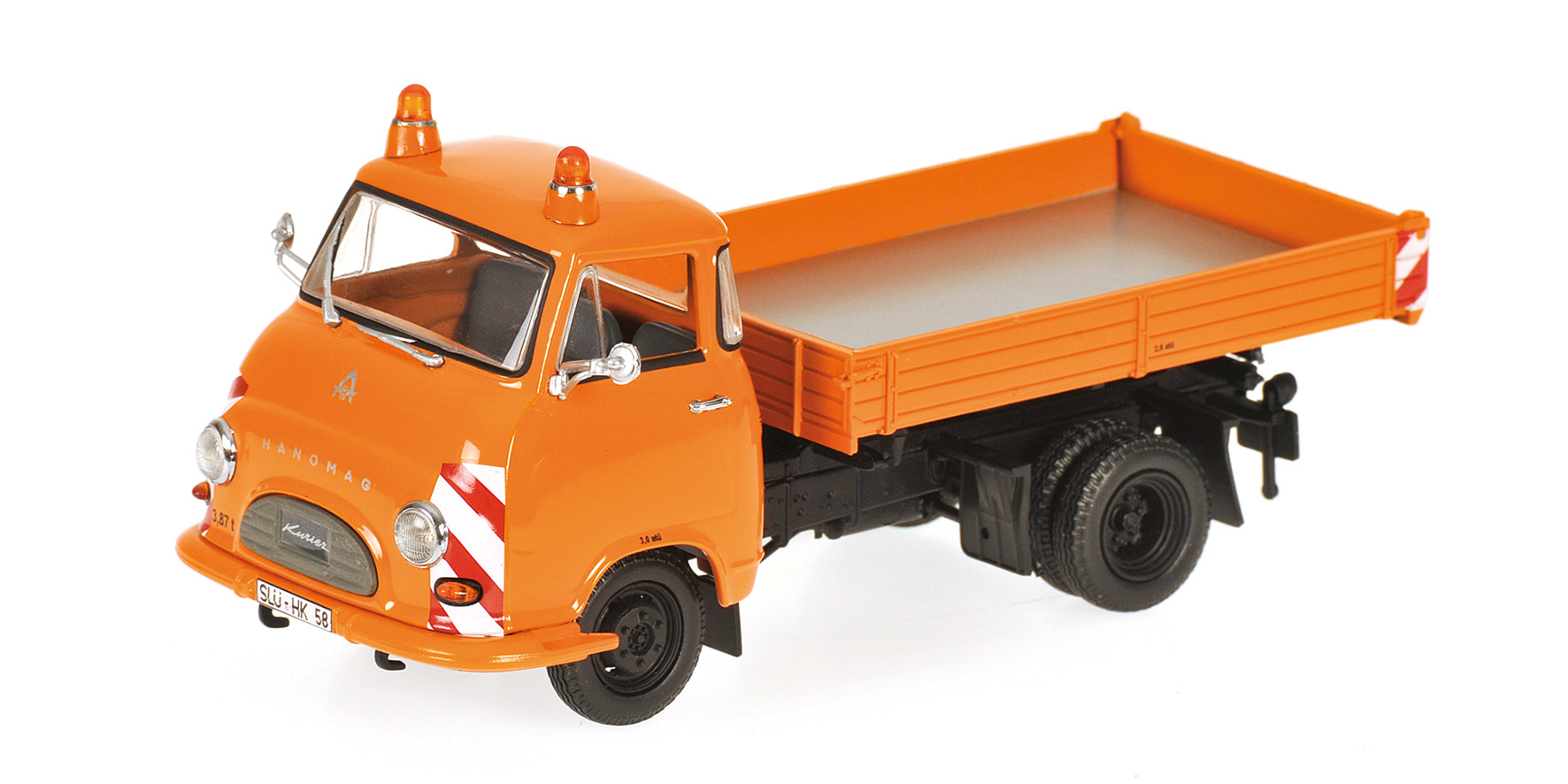 HANOMAG KURIER KIPPER - 1958 - ORANGE