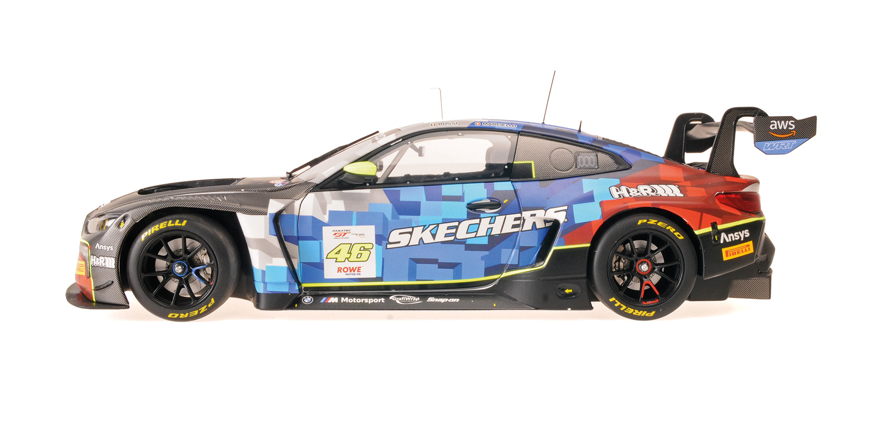 BMW M4 GT3 EVO – TEAM WRT - VALENTINO ROSSI - RAFFAELE MARCIELLO – WINNER RACE1 GTWC MISANO 2025