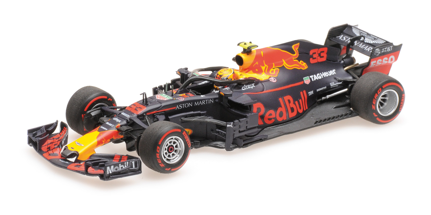 ASTON MARTIN RED BULL RACING TAG-HEUER RB14 - MAX VERSTAPPEN - WINNER AUSTRIAN GP 2018