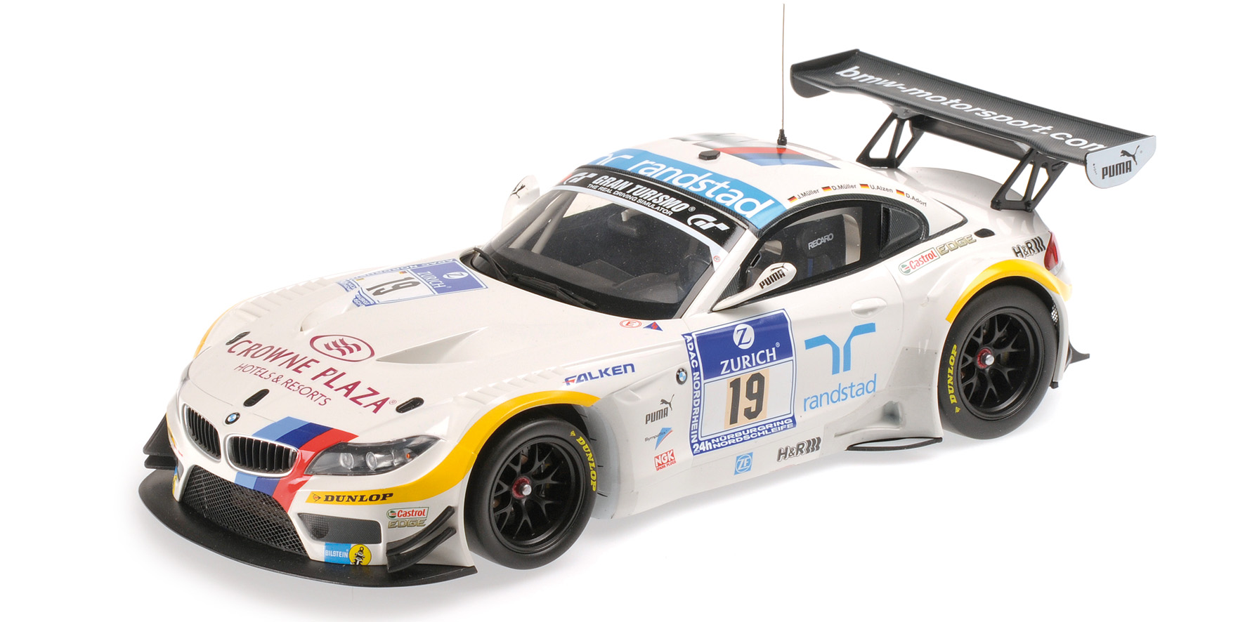 BMW Z4 GT3 - BMW TEAM SCHUBERT - MÜLLER/MÜLLER/ALZEN/ADORF - ADAC 24H NÜRBURGRING 2012