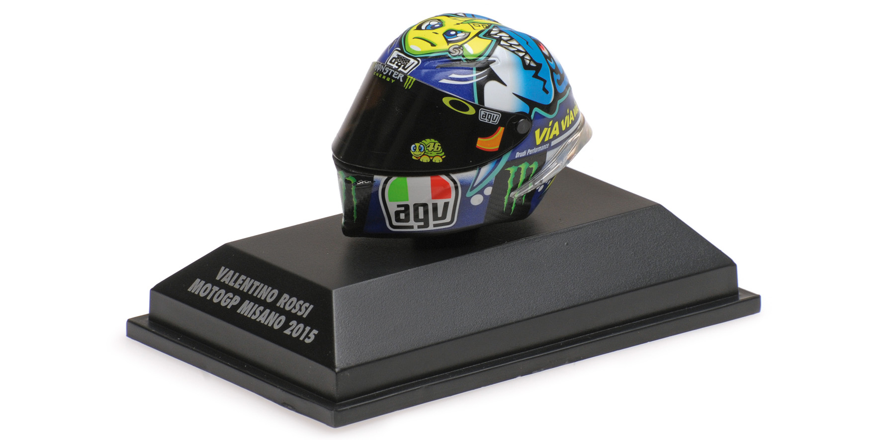 AGV HELMET - VALENTINO ROSSI - MOTOGP MISANO 2015