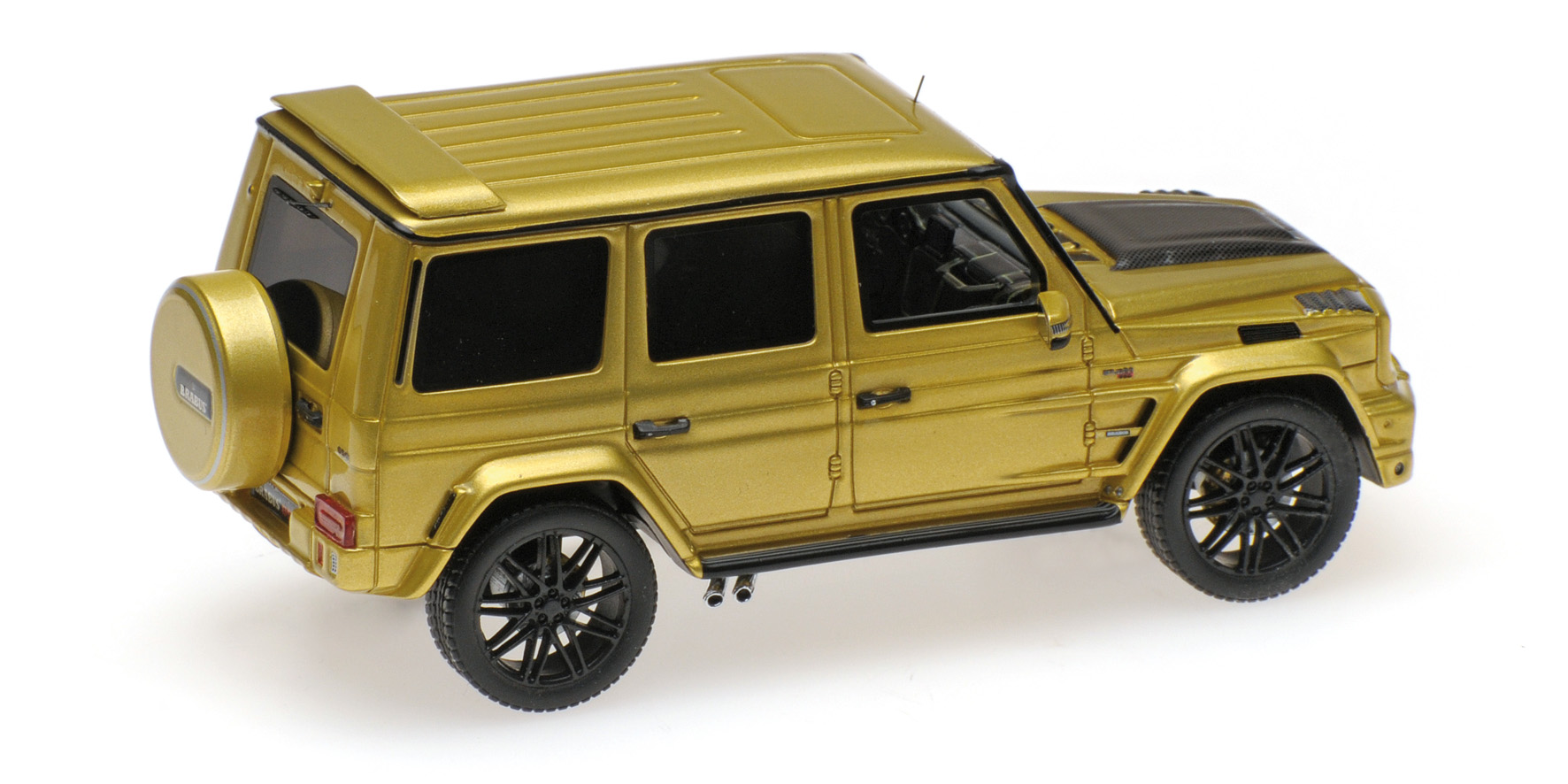 BRABUS 850 6.0 BITURBO WIDESTAR AUF BASIS MERCEDES-BENZ - AMG G 63 - 2016 - YELLOW