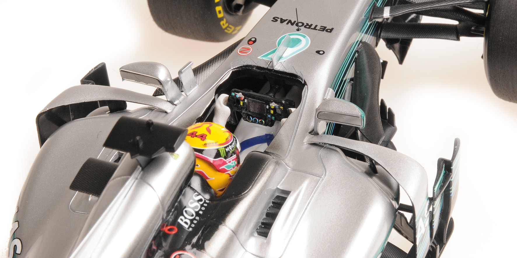 MERCEDES AMG PETRONAS FORMULA ONE TEAM F1 W08 EQ POWER+ - LEWIS HAMILTON - WINNER CHINESE GP 2017