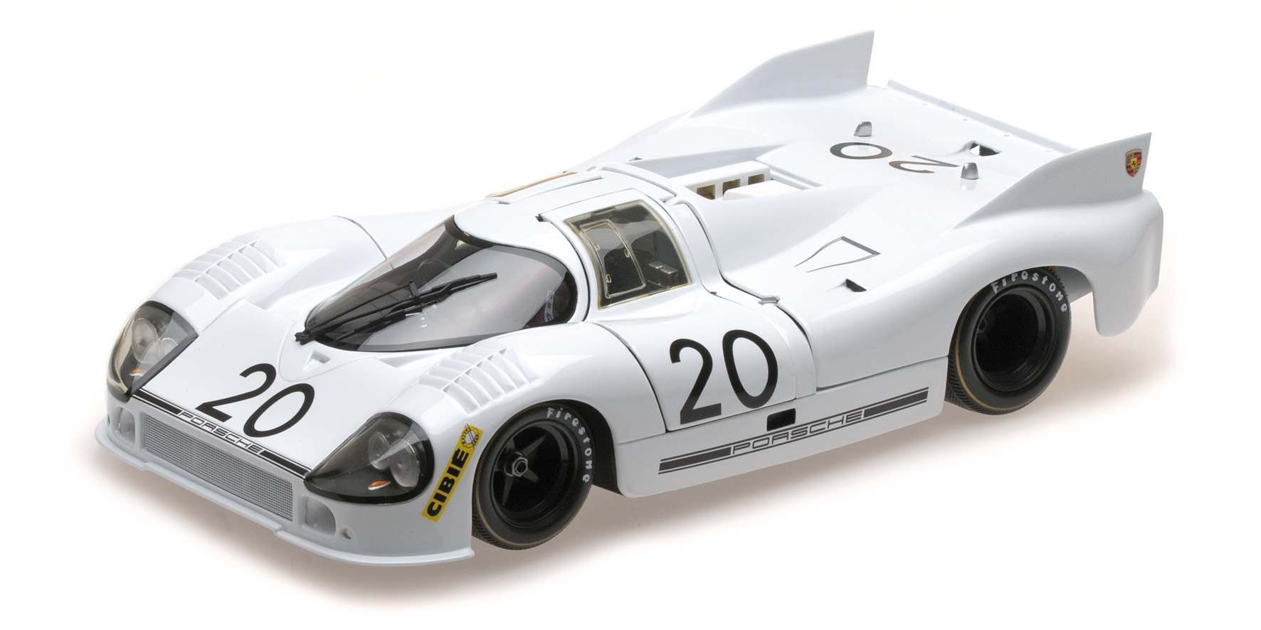 PORSCHE 917/20 - KAUHSEN/VAN LENNEP - 3H LE MANS 1971