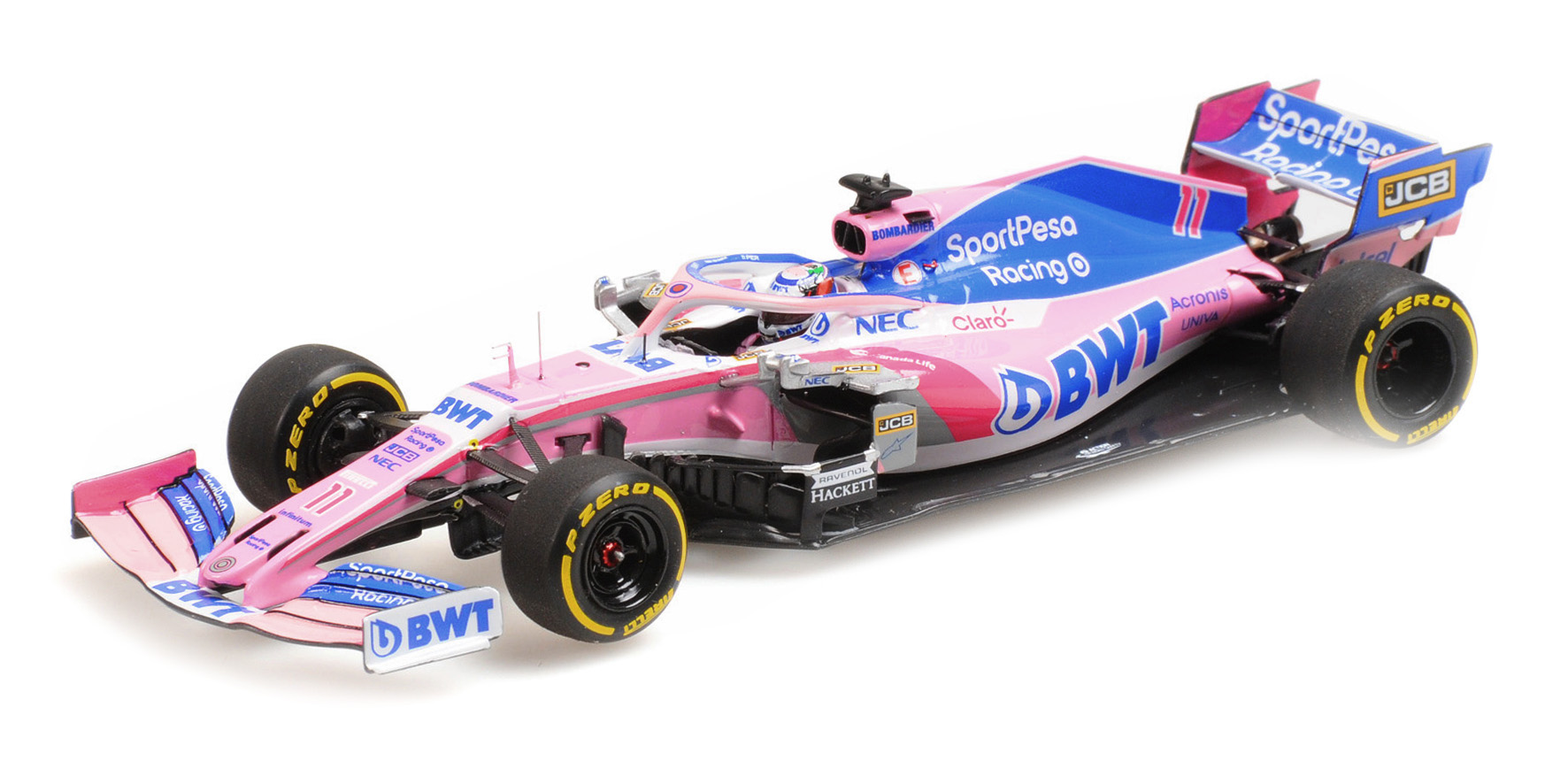 SPORTPESA RACING POINT F1 TEAM MERCEDES RP19 - SERGIO PÉREZ - 2019