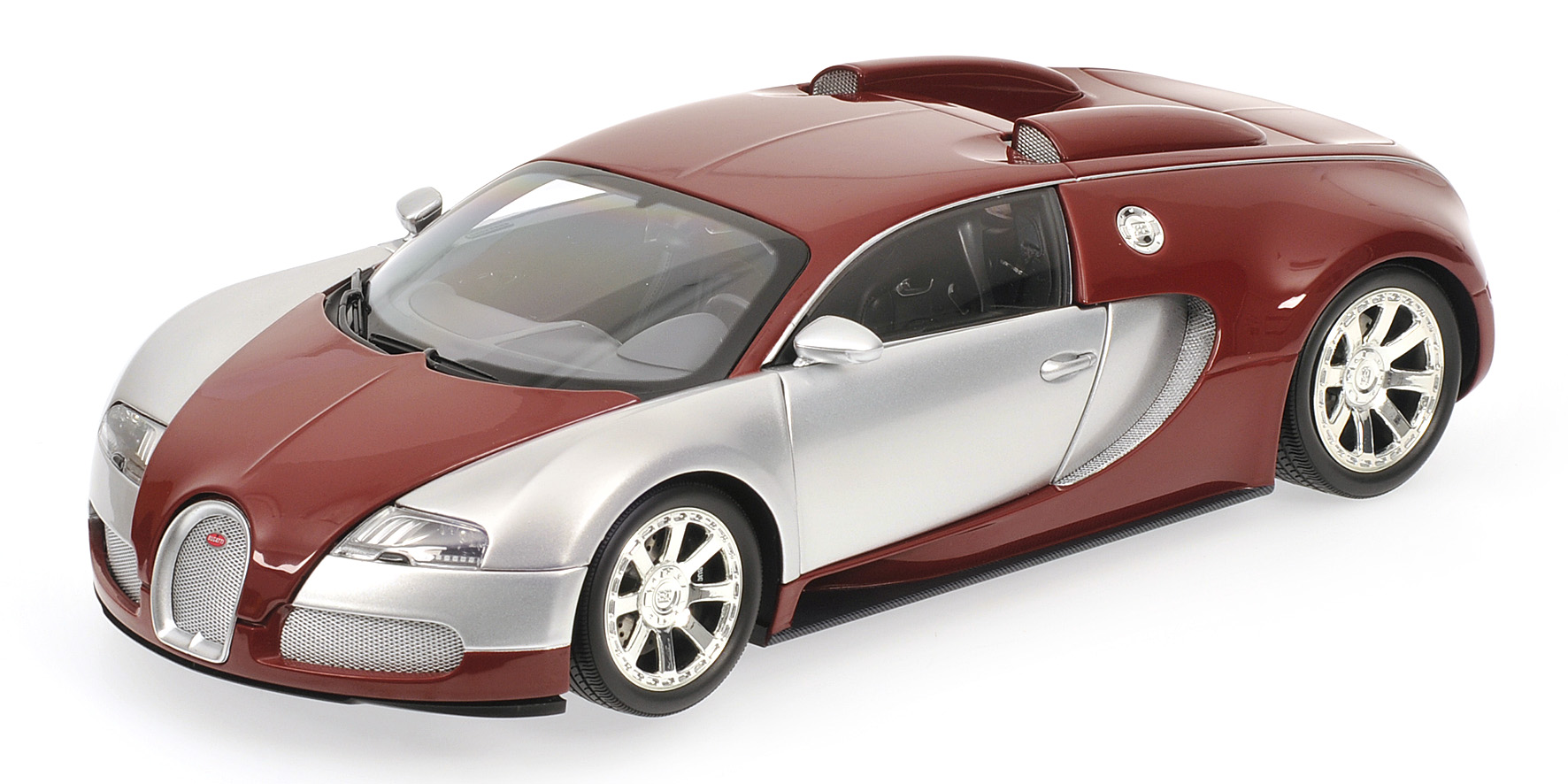 BUGATTI VEYRON EDITION CENTENAIRE - 2009 - CHROME/RED