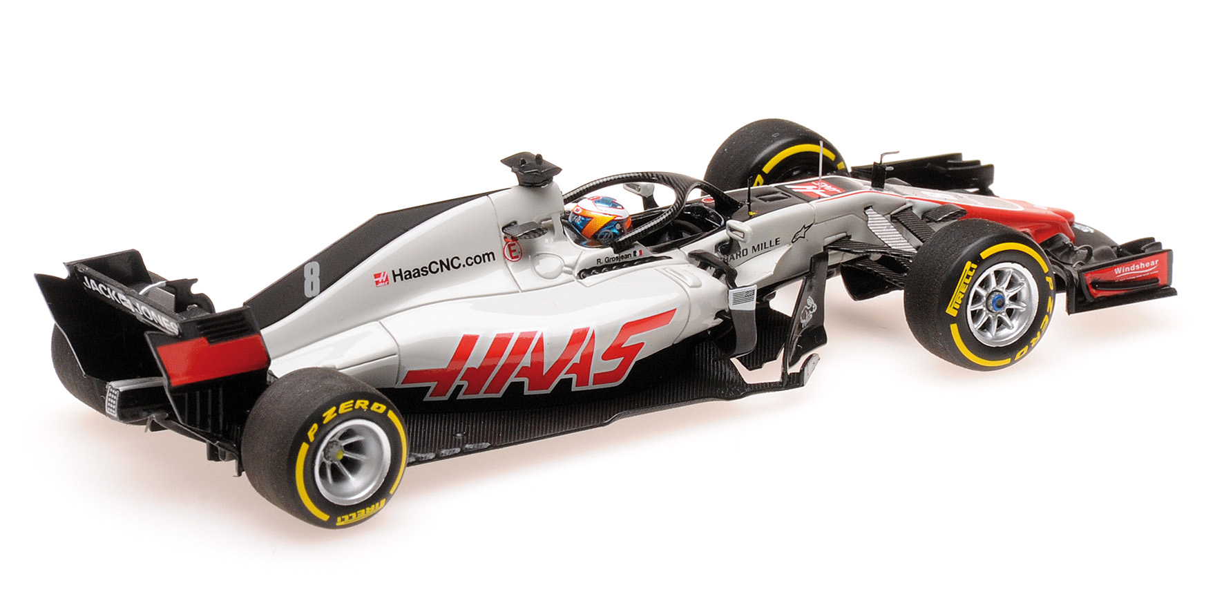 HAAS F1 TEAM - ROMAIN GROSJEAN - SHOWCAR 2018