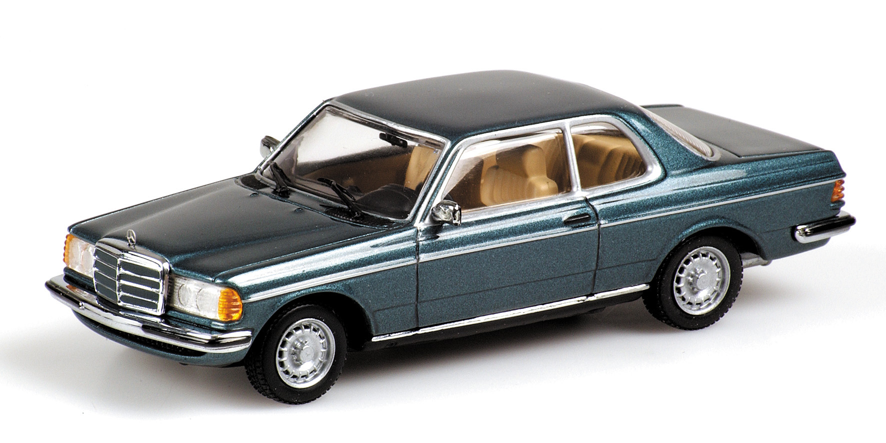 MERCEDES-BENZ 230 CE COUPE (W123) - 1977 - TURQUOISE